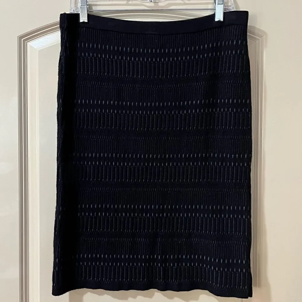 ELIE TAHARI Pencil Skirt Black Women’s Size Large